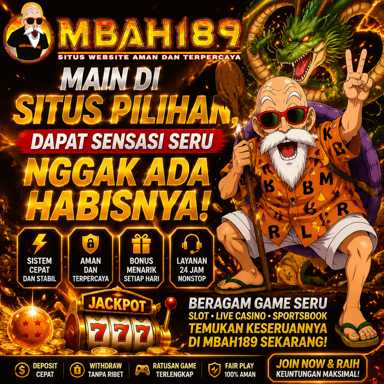 MBAH189 | Main di Situs Pilihan, Dapat Sensasi Seru Nggak Ada Habisnya!